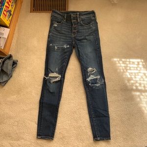next level stretch american eagle jeans
